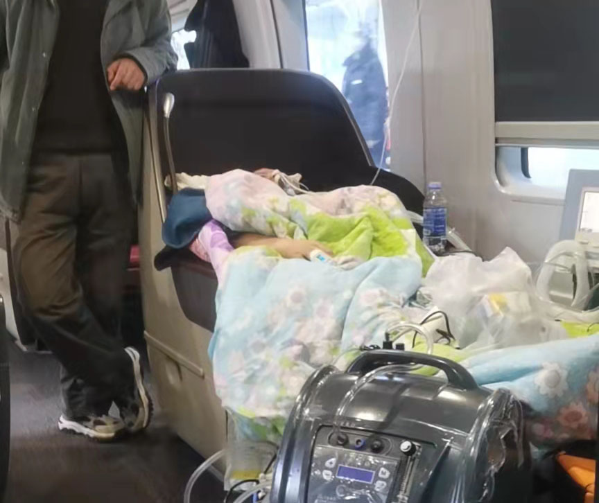 兴安盟高铁转运